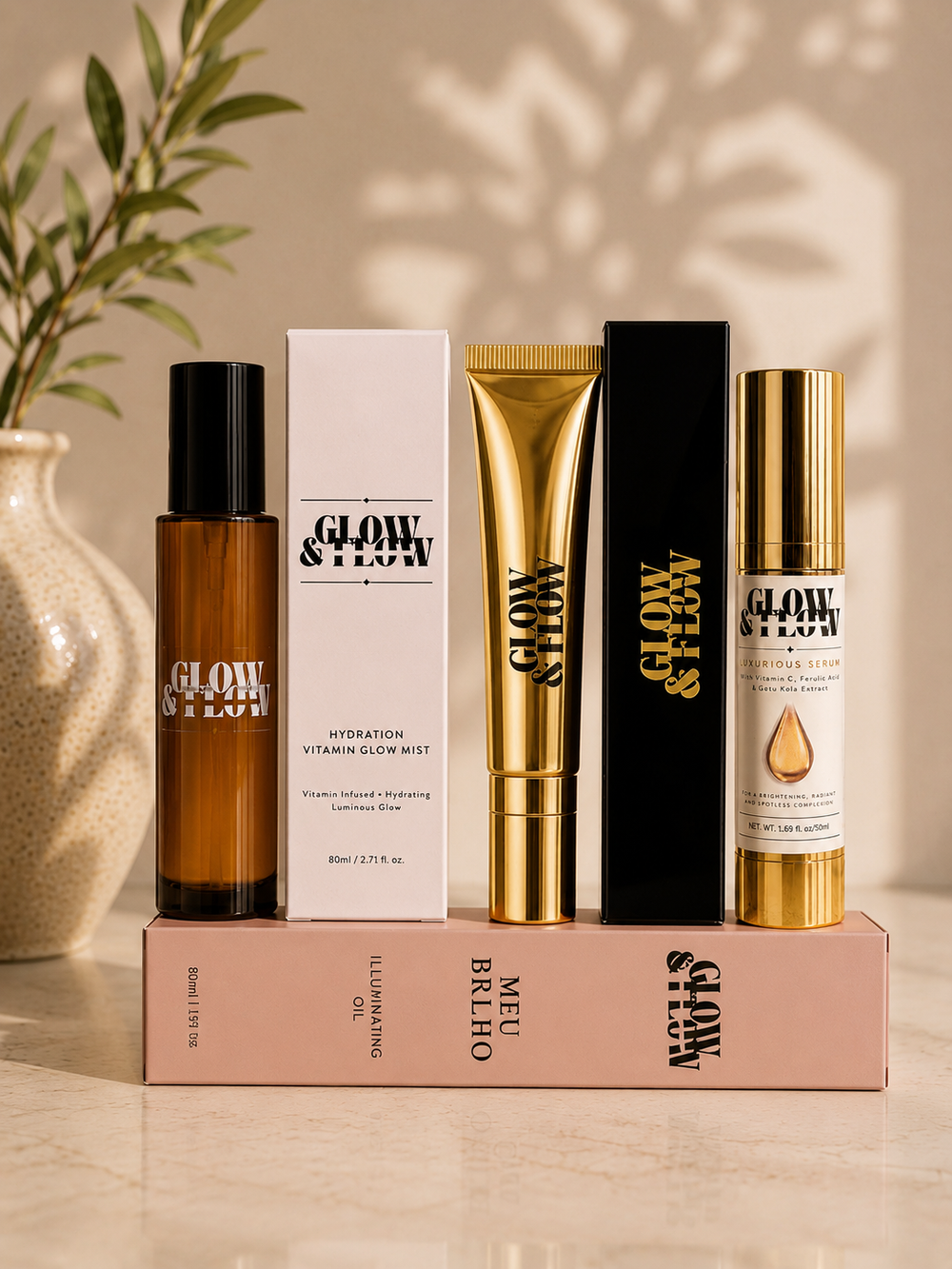 Glow Ritual+ — Serum, Body, Lip & Glow Mist