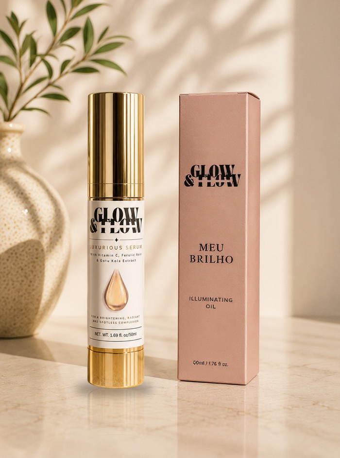 Prep & Glow Duo — vitamin C serum and illuminating body oil