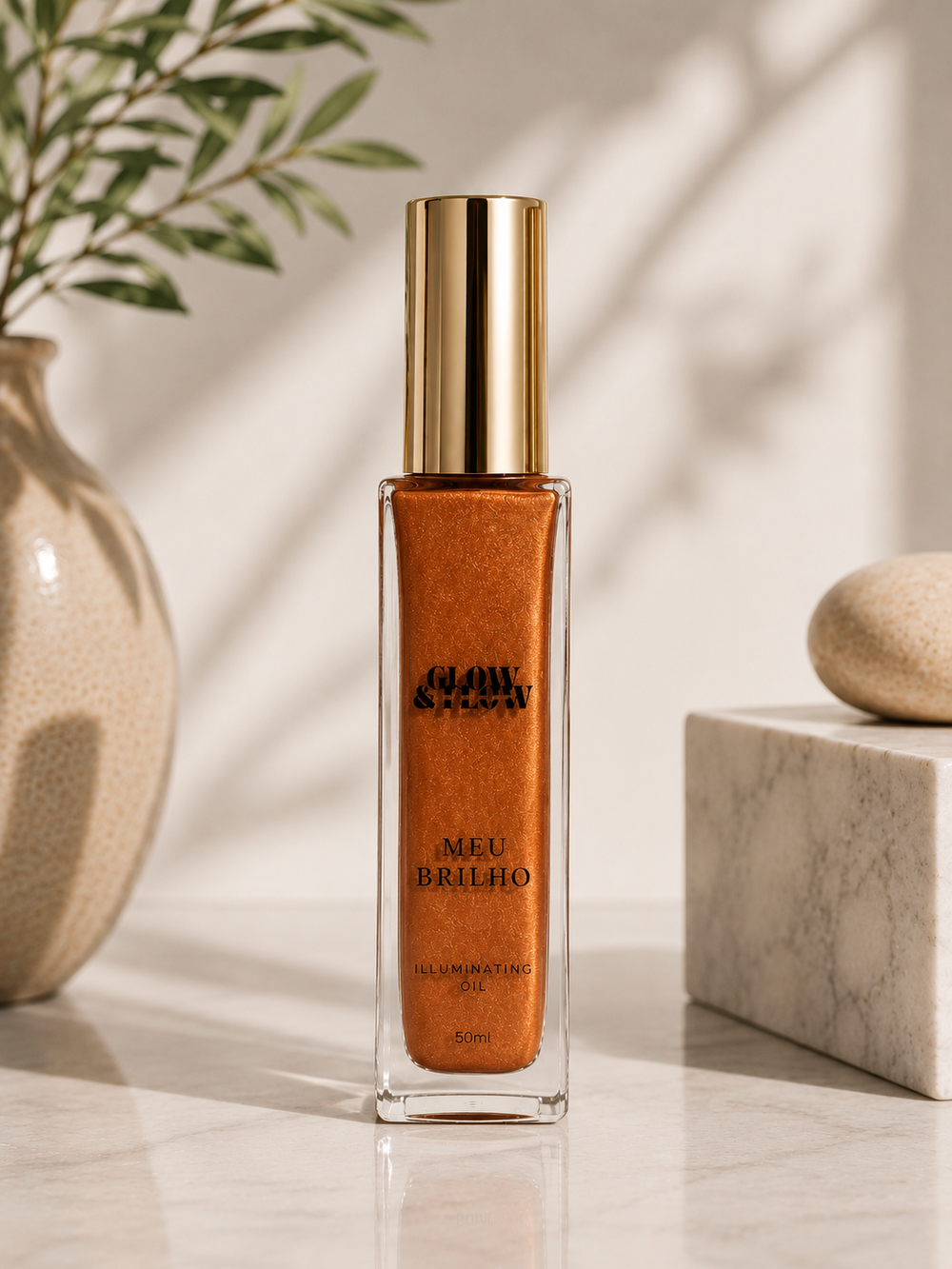 Meu Brilho Illuminating Body Oil — Bronze, 50ml