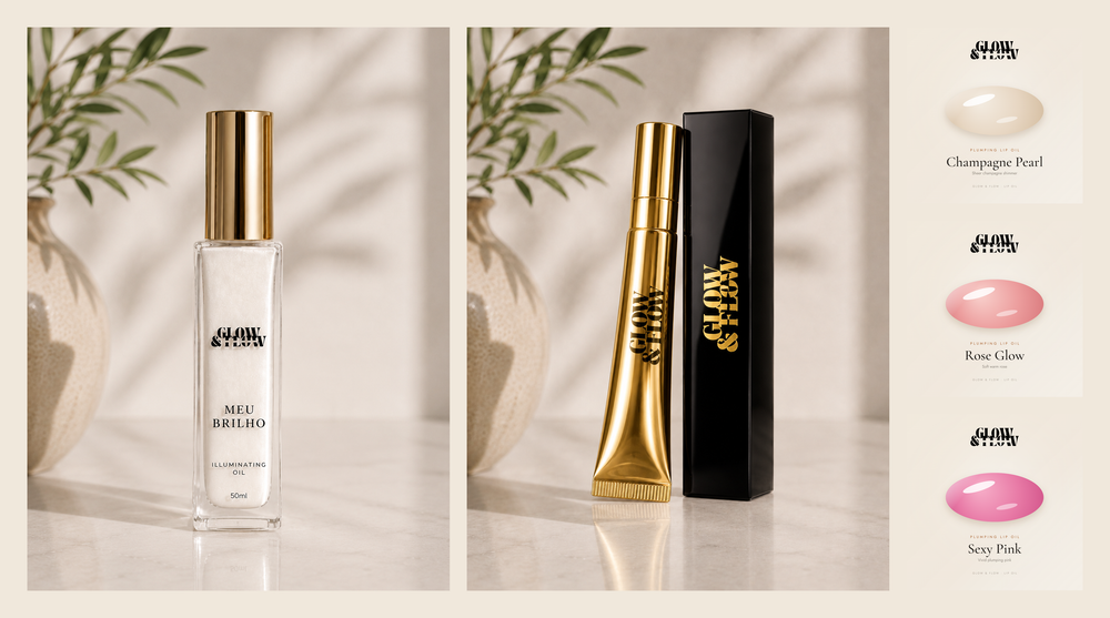 The Glow Ritual — three-step face, body and lip ritual